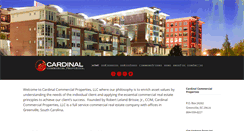 Desktop Screenshot of cardinalcommercialproperties.net